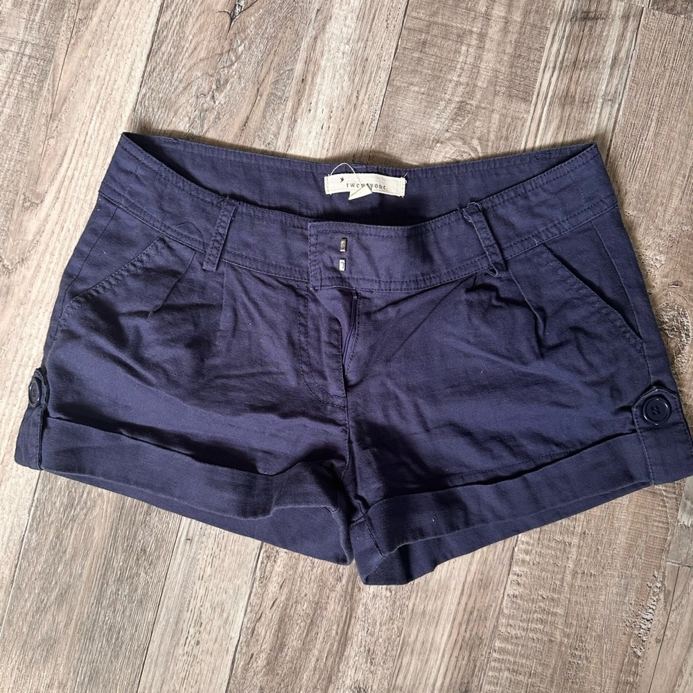 Navy Blue Women's Shorts